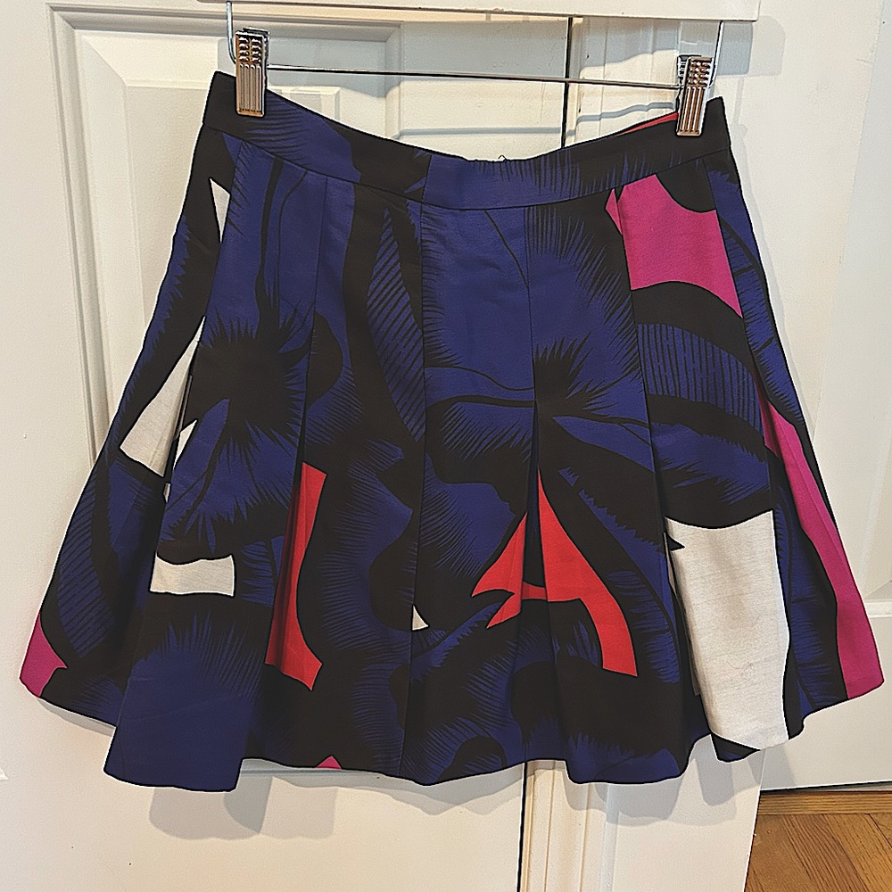 Diane vonFrustenberg Resort pleated skirt
